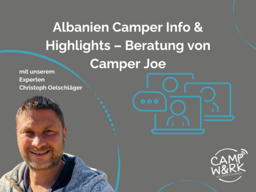 Christoph Albanien Beratung Camper Joe