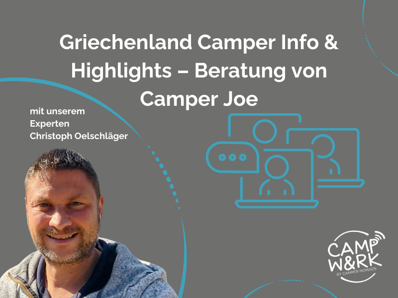 Beratung Camper Joe Christoph Griechenland