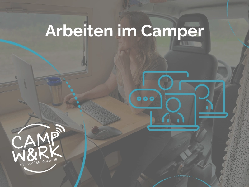 Symbolbild Kategorie Arbeiten im Camper