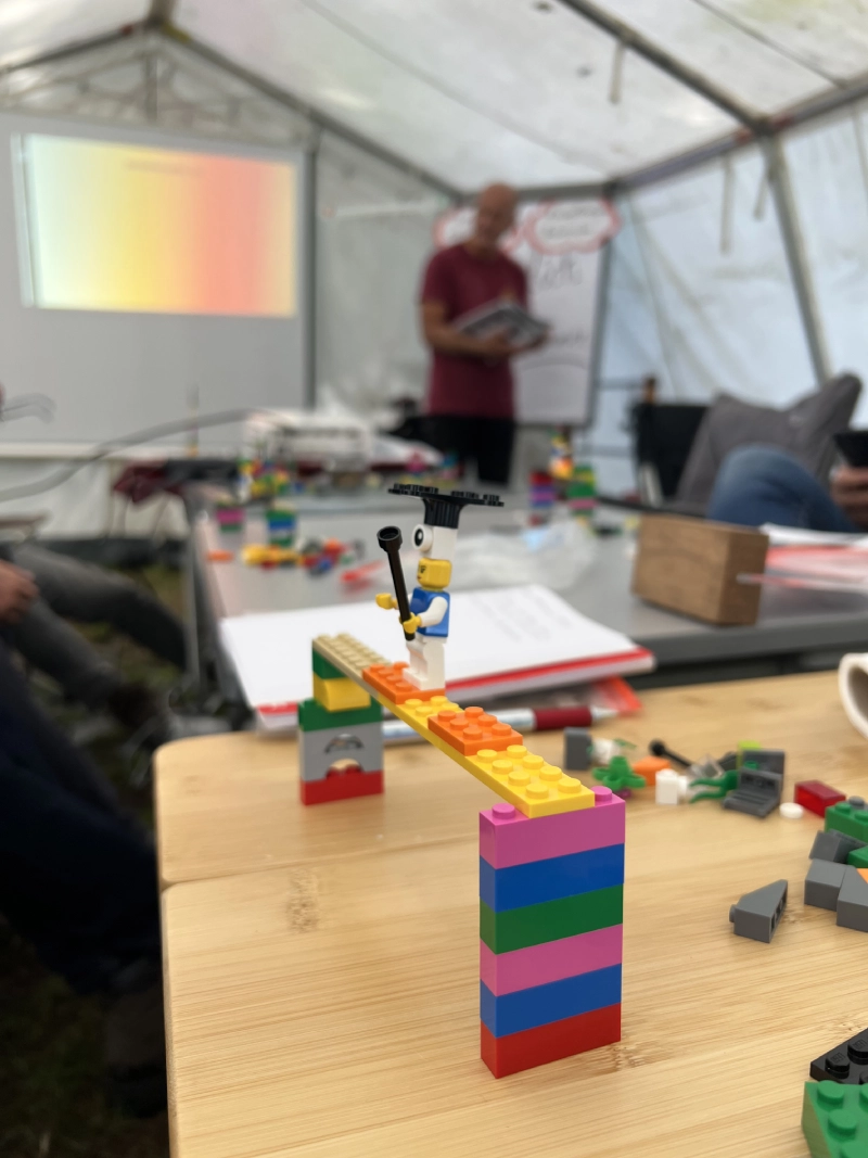 CAMP & (NET)WORK LEGO SERIOUS PLAY mit Uwe 02