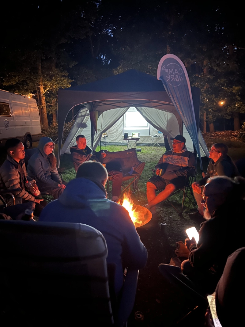 CAMP & (NET)WORK Lagerfeuer Mittwoch