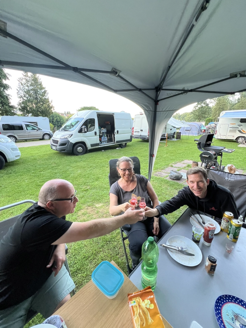 Vanlife Community Event Odenwald 2025 Anstoßen