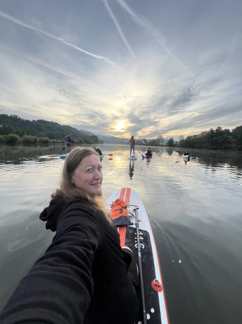 Vanlife Community Event Odenwald 2025 SUP Ausflug 01